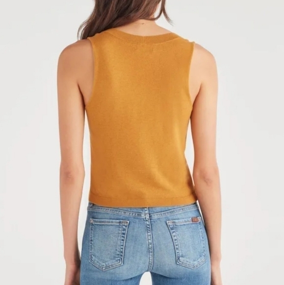𝅺7 For All Mankind Vintage Scoop Tank Top sz. Small - Picture 3 of 12